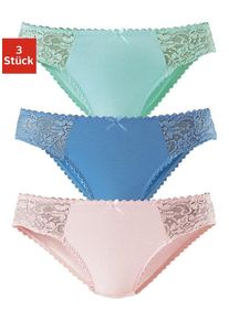 Petite Fleur Jazz-Pants Slips mehrfarbig Gr. 32/34 für Damen. Mit Schleife, Spitze. Körpernah. Nachhaltig.