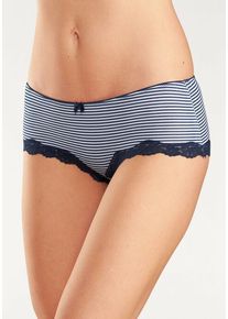 Lascana Panty mehrfarbig Gr. 32/34 für Damen. Mit Schleife. Körpernah. Nachhaltig.