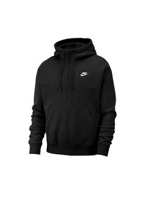 Nike Nsw Club Sweatjacke Herren - schwarz - Gr. XL - Baumwolle/Polyester