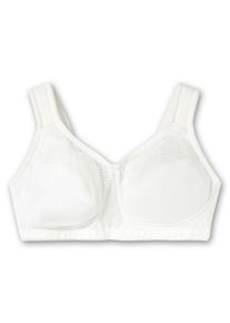 Große Größen Sport-BH aus COOLMAX®, mit Netzeinsätzen Gr. 100C weiß von sheego für Damen