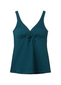 Tom Tailor Damen Tankini-Top mit Schleifendetail, grün, Uni, Gr. 36