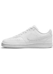 Nike Court Vision Sneaker Damen - weiß - Gr. 41 - Lederimitat