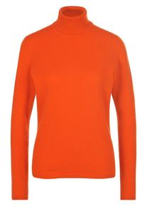 Rollkragen-Pullover aus Schurwolle und Kaschmir include orange