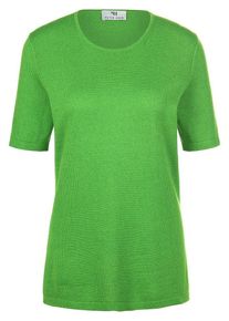 Rundhals-Pullover aus Seide Kaschmir Peter Hahn Seide/Kaschmir grün