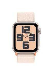 Apple Watch SE (2023), Smartwatch Polarstern, 40 mm, Sport Loop, Aluminium, Cellular Display: 4,52 cm (1,78 Zoll) Kommunikation: Bluetooth Armbandlänge: 130 - 190 mm Touchscreen: mit Touchscreen