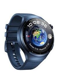 Huawei Watch 4 Pro (Medes-L19W) bu, Smartwatch blau, Armband: blau, aus Fluorelastomer Display: 3,81 cm (1,5 Zoll) Kommunikation: NFC Armbandlänge: 140 - 210 mm Touchscreen: mit Touchscreen