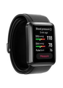 Huawei Watch D (Molly-B19), Smartwatch schwarz Display: 4,16 cm (1,64 Zoll) Kommunikation: Bluetooth 5.1, NFC Armbandlänge: 161 - 200 mm Touchscreen: mit Touchscreen