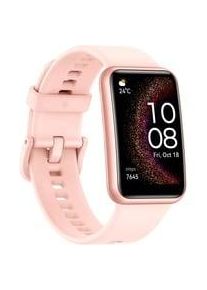 Huawei Watch Fit Special Edition (Stia-B39), Smartwatch pink Display: 4,16 cm (1,64 Zoll) Kommunikation: Bluetooth 5.0 Armbandlänge: 130 - 210 mm Touchscreen: mit Touchscreen