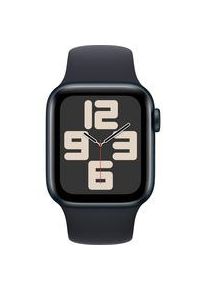 Apple Watch SE (2023), Smartwatch dunkelblau/dunkelblau, 40 mm, Sportarmband, Aluminium Display: 4,52 cm (1,78 Zoll) Kommunikation: Bluetooth Armbandlänge: 150 - 200 mm Touchscreen: mit Touchscreen