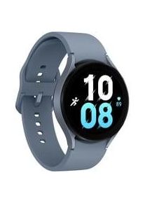 Samsung Galaxy Watch5 (R910), Smartwatch blau, 44 mm Display: 3,56 cm (1,4 Zoll) Kommunikation: NFC, WLAN 802.11 b, WLAN 802.11 a, WLAN 802.11 g, WLAN 802.11 n Touchscreen: mit Touchscreen