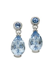 Diamonds by Ellen K. Fascination by Ellen K. Ohrringe 585 Gold mit Blautopas (beh.)