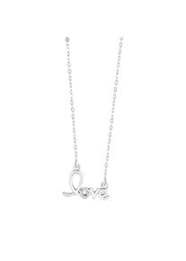 Diamonds by Ellen K. Halskette Silber 925 rhodiniert Diamant 0,026ct.