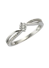 Diamonds by Ellen K. Ring Gold 585 mit 25 Brillanten zus. 0,25ct.