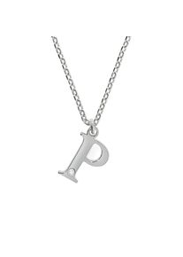 Diamonds by Ellen K. Halskette Silber 925 mit 1x Diamant 0,008ct. Buchstabe P