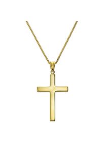 Diamonds by Ellen K. Fascination by Ellen K. Halskette Gold 333 mit Motiv Kreuz