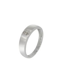 Diamonds by Ellen K. Ring 925 Sterling Silber Diamanten zus. 0,03ct.