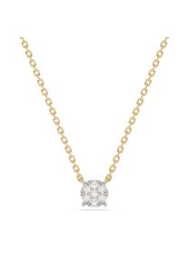 Diam Addict Halskette 585 Gelbgold mit im Labor gezüchtetem Diamanten