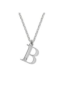 Diamonds by Ellen K. Halskette Silber 925 mit 1x Diamant 0,008ct. Buchstabe B