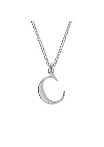 Diamonds by Ellen K. Halskette Silber 925 mit 1x Diamant 0,008ct. Buchstabe C