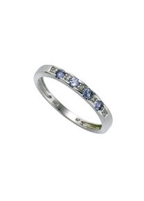 Diamonds by Ellen K. Ring Gold 333 mit Tansanit und Diamant 0,025ct.