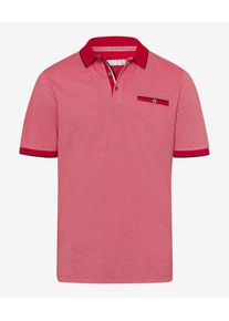 Brax Herren Poloshirt Style PETTER, Rot, Gr. L
