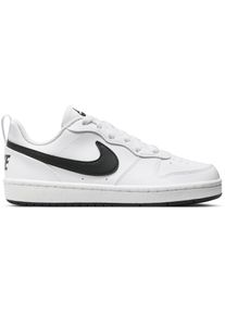 Nike Court Borough Gs Sneaker Kinder - weiß - Gr. 39 - Lederimitat