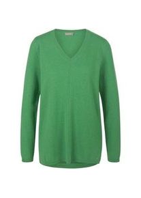 V-Pullover aus 100% Premium-Kaschmir include grün, 40