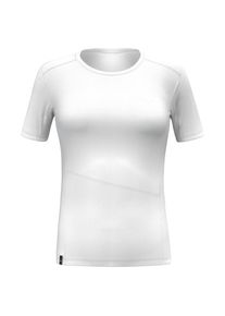 Salewa Puez Sporty Dry T-Shirt Funktionsshirt Damen (Gr 40 |weiß/grau)