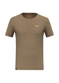 Salewa Eagle Minilogo Alpine Merino T-Shirt Merinoshirt Men (Gr 46 |quicksand)