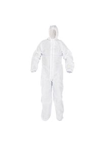 Einwegoverall, wei&szlig;, CE CAT 3, L, ab 50 Stk kaiserkraft