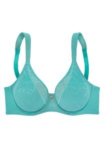 Nuance Große Größen Minimizer-BH Gr. 80C blau geblümt für Damen