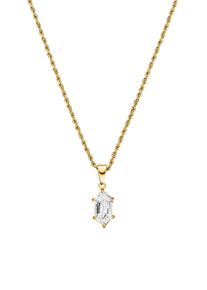Paul Valentine Brilliant Rope Necklace 14K Gold Plated