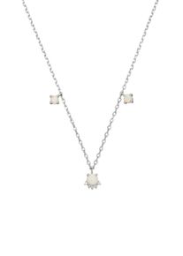 Paul Valentine Opal Hope Necklace Silver