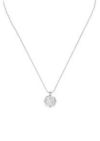 Paul Valentine Angel Coin Necklace Silver