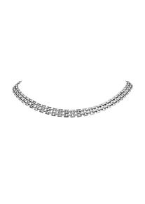 Paul Valentine Avenue Chunky Necklace Silver