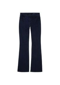 Tom Tailor Damen Alexa Narrow Bootcut Jeans, blau, Uni, Gr. 32/32
