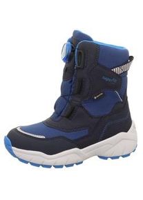 Winterstiefel SUPERFIT "CULUSUK 2.0 WMS: weit" Gr. 33, blau Kinder Schuhe Stiefel Boots