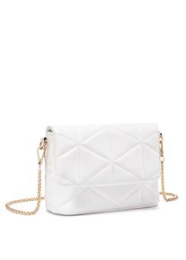 Umhängetasche Vivance Gr. B/H/T: 21 cm x 14 cm x 8 cm, weiß Damen Taschen Handtasche Abendtasche Handtaschen Minibag mit modischer Steppung VEGAN