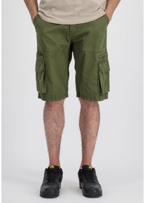 Shorts Alpha Industries "ALPHA Men - Alpha Short" Gr. 30, Normalgrößen, grün (dark olive) Herren Hosen Shorts