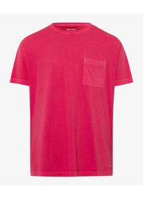Brax Herren Shirt Style TODD, Rot, Gr. L