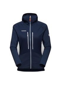 Mammut Eiger Nordwand ML Hybrid Hooded Jacket Softshelljacke Damen (Gr M |blau)