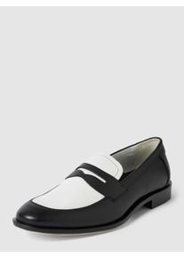 Lloyd Loafers in Two-Tone-Machart aus Leder Modell 'LINDSEY'