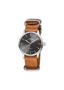 M&uuml;hle-Glash&uuml;tte Unisexuhr Panova Grau M1-40-75-NB-L