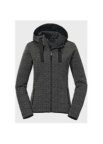 Schöffel Fleecejacke SCHÖFFEL "Fleece Hoody Aurora L" Gr. 38, schwarz (9990, schwarz) Damen Jacken