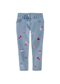 Topolino Mädchen Skinny-Jeans mit Stickereien