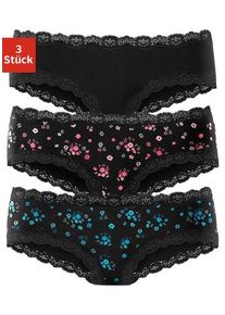 Buffalo Panty mehrfarbig Gr. 36/38 für Damen. Mit Spitze. Körpernah. Nachhaltig.