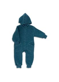 Engel Baby-Overall mit Kapuze und Reißverschluss Overall Kinder Freizeit (Gr 74/80 |blau)