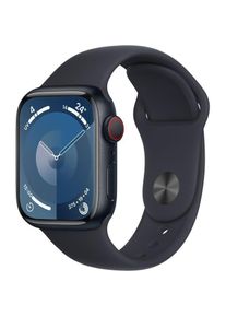 Apple Watch () 2023 GPS 41 mm - Aluminium Mitternachtsschwarz - Sportarmband Schwarz