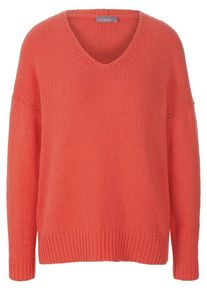 V-Pullover include rot