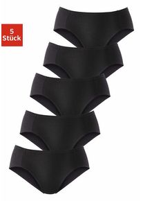 Petite Fleur Jazz-Pants Slips schwarz Gr. 34 für Damen. Mit Ziernähte. Körpernah. Nachhaltig.